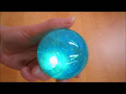 Hi Bounce Water Ball Glitter Light Up Youtube