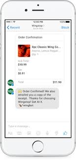 On wednesday, user @kaykookiedough tweeted at the chicken wing company, complimenting its ranch sauce. Wingstop Takes Orders From Facebook Messenger And Twitter Wingstop Facebook Messenger Order