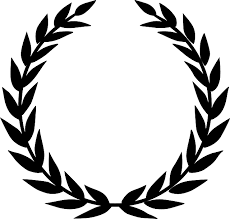 Black And White Wreath Graphic Wreath Svg Google Search Wreath Clip Art Laurel Wreath Olive Wreath