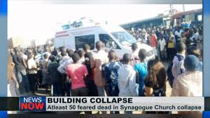 Di church, synagogue church of all nations (scoan) wey tb joshua found, confam di sad news on sunday morning and write say tb joshua bin blame di cause of di building collapse on one small plane wey bin dey go round ova di building before e come down and crash on friday 12 september. 50 Feared Dead In Synagogue Church Building Collapse Youtube