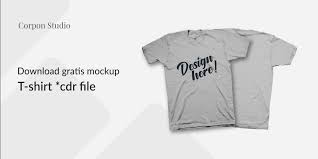 Foto desain kemeja kantor cdr kerabatdesain. Download Mockup T Shirt Cdr File Gratis Jago Desain