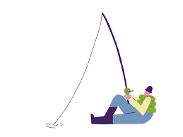 Fishing Fish Illustration Fishing Gif Fisherman Illustration