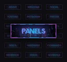 Customize the banner and text to make it your own. Glitch 18 Twitch Panel Package Etsy Twitch Streaming Setup Twitch Glitch
