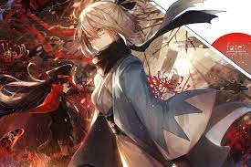 Fate Series Fate Grand Order Oda Nobunaga Fate Grand Order Okita Souji Sakura Saber 1080p Wallpaper Hdwallpaper Desktop Manga Anime Gambar Animasi
