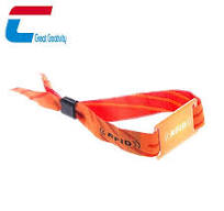 polsino rfid tessuto monouso 13,56 mhz per eventi