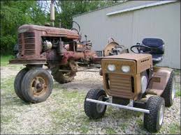 Rm480e 75ah battery electric rear engine riding lawn mower ry48110. Pint Size Plow Horses Garden Tractors On The Homestead