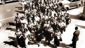 The 9 august, 1956 protest march featured women of all races who spoke with one against apartheid. Tep1ishjiktxdm