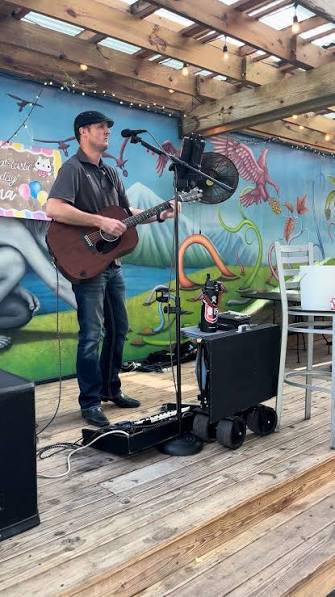 Zack Lukens at American Legion Post 129 at American Legion Post 129 Canteen