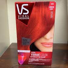 The chemicals used are stronger and the mixture usually has to be left on for a longer period of time. Hair Vs Vidal Sassoon 6rr Runway Red Hair Dye Brand New Poshmark