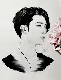Johnny Seo Kpop Drawings Art Kpop Fanart