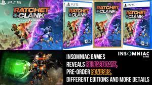 Please share, discuss, and enjoy information pertaining to this great series. Ratchet Clank Rift Apart Insomniac Games Announces Release Date Pre Order Bonuses Diff Ver Youtube