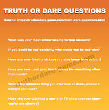 Best Truth Or Dare Questions Ideas To Ask Your Friends