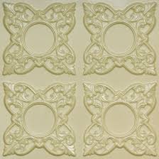 It can be glued over most stable ceiling surfaces including popcorn ceilings and painted to your likeness. Mirror Mirror Faux Tin Ceiling Tile Glue Up 24 X24 133 Faux Tin Ceiling Tiles Tin Ceiling Tiles Faux Tin