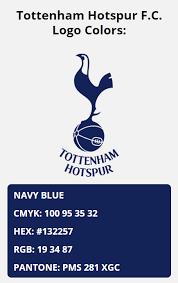 Robert hutchinson was later told he had no case to answer Tottenham Hotspur F C Color Codes Hex Rgb Cmyk And Pantone Team Colors Tottenham Hotspur Color Coding