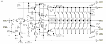 That's mean this circuit uses two ic's of every single channel in bridge mode. Class H Power Amplifier Pcb Layout Circuit Boards
