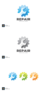 Repair Logo Template Ai Eps In 2020
