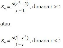 Deret Geometri Tak Hingga Rumus Dan Contoh Soal Guru Belajarku