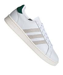Alle adidas schuhe jetzt im verkauf. Adidas Grand Court Sneaker Weiss Grun Streetstyle Freizeit Street Schuhe Herren Sneakers Alltag Style