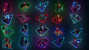 Marvel neon wallpaper 4k from the above 1182x2560 resolutions which is part of the 4k wallpapers directory. Neon Marvel Wallpapers Top Free Neon Marvel Backgrounds Wallpaperaccess