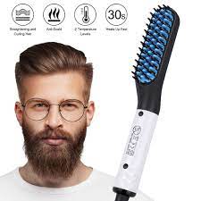 Hair straighteners for men have to be compact and lightweight as we are not used to carrying heavy stuff with ourselves. Buy Updated Beard Straightener Man S Hair Flat Iron Fast Heated Straightening Comb Beard And Hair Show Cap Hair Styler For Male At Affordable Prices Free Shipping Real Reviews With Photos Joom