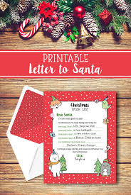 Letter To Santa Printable Christmas Wish List Dear Santa Etsy In 2020 Christmas Wishes Santa Letter Printable Christmas Printables
