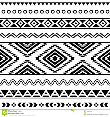 Black And White Combination Background Tribal Seamless Pattern Aztec Black And White Background Geometric Pattern Art Pattern Art Mexican Pattern