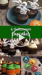 Try These Fun Halloween Cupcakes Made 4 Different Ways In 2020 Halloween Cupcakes Cupcakes Halloween Essen Rezepte