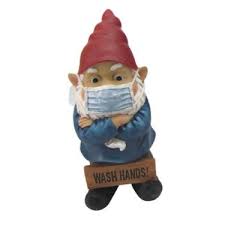 Top picks related reviews newsletter. 1pce 25cm Gnome With Face Mask Covid Themed Funny Saying Resin Outdoor Garden Decor