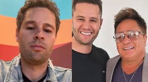 Filho de Leonardo se explica ao ficar longe no Dia dos Pais: 'Uma pena'