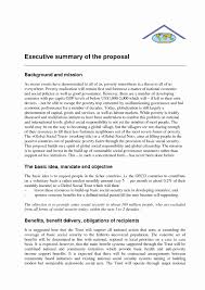 Executive Summary Sample For Proposal Luxury Examples Of Executive Summary For A Busin In 2020 Executive Summary Template Executive Summary Writing A Business Proposal