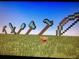 Minecraft surrounding foam weapon diamond sword enchant bow and arrow . All Diamond Tools And A Diamond Bow Minecraft Map