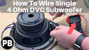 Kicker technical support wizard tyson shows you how to wire two dual voice coil subwoofers … How To Wire Dvc 4 Ohm Subwoofer Youtube