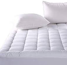 Amazon Com Balichun 300tc Storm Goose Down Alternative Twin Xl Fitted Mattress Pad Cover Home Kitchen Xl Twin Mattress Pad Mattress Pad Cover Mattress Pad
