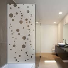 Sticker Paroi Depoli Bulles Paroi De Douche Douche En Verre Paroi