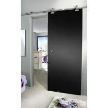 Porte Coulissante Verre Onyx Noir Porte Coulissante Verre Idee Salle De Bain Porte Coulissante