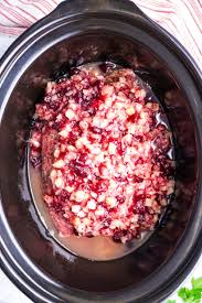 Slow cooker cranberry balsamic pork loin roast country cleaver. Slow Cooker Pork With Cranberry Pineapple Sauce Video
