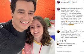 Celso yunes portiolli (nacido el 1 de junio de 1967) es un presentador de televisión y locutor brasileño. Celso Portiolli Mostra Fotos Raras Da Filha Cacula 14 Anos Mais Novela