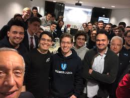 Presidente da república foi até aos balneários após a vitória de portugal President Of Pt Marcelo Rebelo De Sousa Visits Stt During Ictf2018 Stt