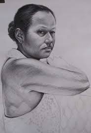 Did this drawing of a client's mom late last year. Her memorial is coming  up this July and this being the only frame of hers will be