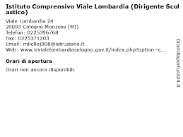 Our porno collection is huge and it's constantly growing. á… Orari Di Apertura Istituto Comprensivo Viale Lombardia Dirigente Scolastico Viale Lombardia