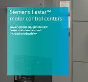 Smart Motor Control Centers: tiastar™ Technology | Siemens