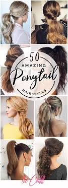 Wrap a wide section of hair round the elastic. 50 Best Ponytail Hairstyles To Update Your Updo In 2020