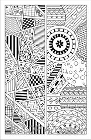 Set Of 8 Coloring Bookmarks Four 4 With Quotes And Four Etsy Coloring Bookmarks Doodle Patterns Abstract Pattern Design