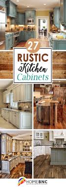 rustic kitchen cabinet ideas rustic