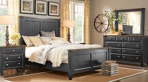 Cottage Town Black 5 Pc King Panel Bedroom King Bedroom Sets Colors Bedroom Sets Queen Bedroom Sets King Bedroom Sets