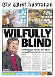 Latest news from perth, wa including traffic news and accidents, crime, and other perth news get breaking news faster than any other media organisation, drawing upon its team of highly experienced. Newspaper The West Australian Australia Newspapers In Australia Friday S Edition December 8 Of 2017 Kiosko Net