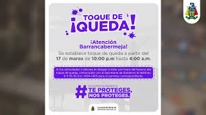 Hoy es el primer domingo de toque de queda en puno. Alcaldia Distrital De Barrancabermeja Toque De Queda Facebook