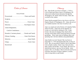 Maybe you would like to learn more about one of these? Funeral Program Examples Example Program Booklet Elegant Memorials
