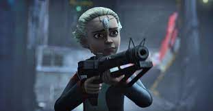 Omega, the first female clone of jango fett, is introduced in star wars: 0knqqikyakkhem