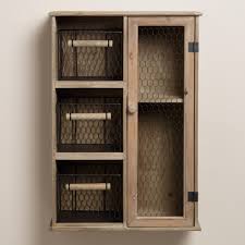 Wooden Farmhouse Wall Unit With Shelf